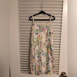 Old Navy Floral Sundress-girls size S (6-7)